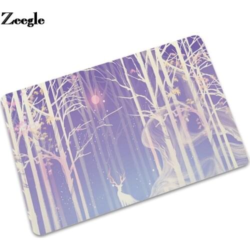 Europe Style Non Slip Rubber Floor Mat Kitchen Carpet Waterproof Entrance Door Mat Child Room Foot Mat Living Room Carpet Mat