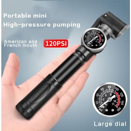 2021 Top Bicycle Pump Portable Mini Inflatable Tube Bicycle Mountain Bike Pump