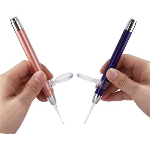 New Baby Ear Cleaner Ear Wax Removal Tool Flashlight Earpick Ear Cleaning Earwax Remover Ear Curette Light Spoon