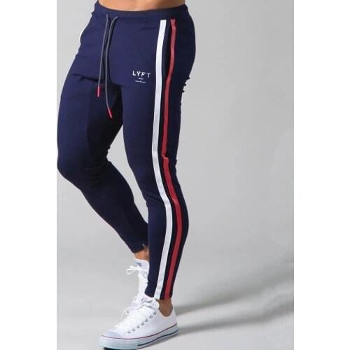 Skinny Joggers Pants Men Running Sweatpants Cotton Track Pants Gym Fitness Sports Trousers Male Bodybuilding Training Bottoms