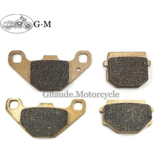 Motorcycle Front / Rear Brake Pads For Kawasaki KMX 125 KMX125 1986 1987 1988 1989 1990-1998 KMX200 KMX 200 1988-1992