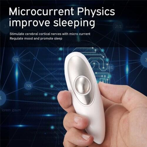 Sleep Aid Device Hand-Held Micro-Current Intelligent Relieve Anxiety Depression Fast Sleep Instrument Sleeper Massager 40