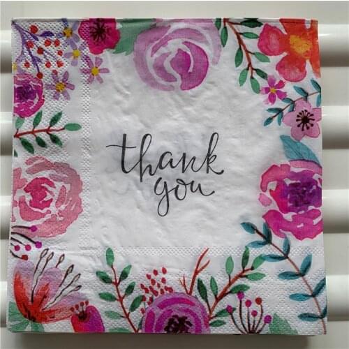 Decoupage table paper napkins elegant tissue vintage towel flower butterfly bird birthday wedding party home beautiful decor 20