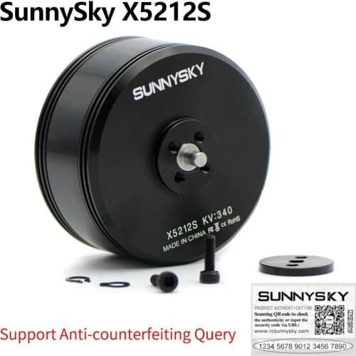 SunnySky X5212S KV280 KV340 Brushless Motor For Multicopter Quadcopter Hexacopter RC Drone