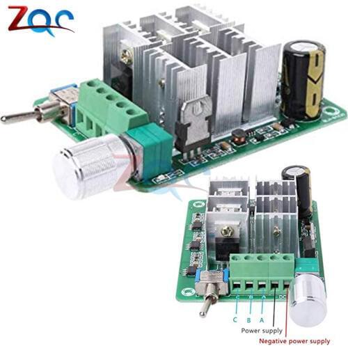 15A BLDC Three-Phase Sensorless Brushless Motor Speed Controller Explosive Fan Drive DC 5-36V 12V 24V With Potentiometer Switch