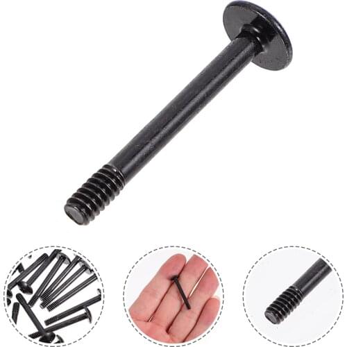 50pcs 30mm PC Case Cooling Cooler Fan Mount Screws Round Head Long Screws Fastener