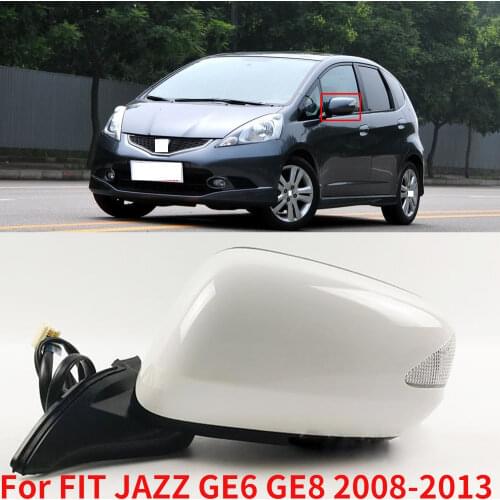 CAPQX 7Pin For FIT JAZZ GE6 GE8 2008 2009 2010 2011 2012 2013 Outside Rearview Mirror Electric Folding Side Rear view Mirror