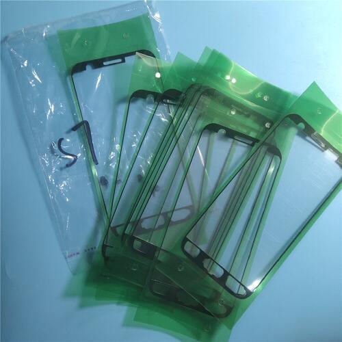 100piece/lot For Samsung Galaxy S5 S6 S7 S9 edge S8 Plus Note 8 9 A510 A520 A530 A750 LCD Front Frame Sticker Adhesive Tape