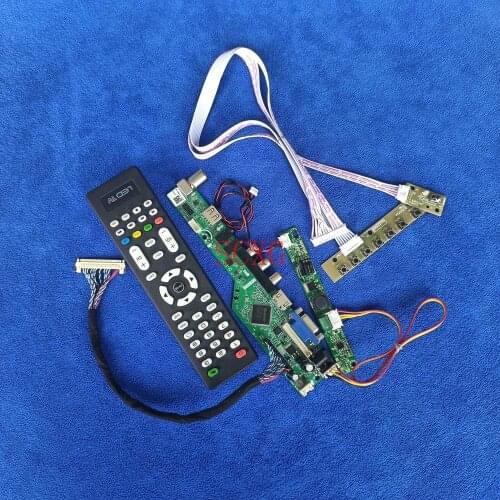 30-Pin LVDS 1920*1080 For M215HAN01.0/M215HAN01.1 LCD LED Monitor Drive Board AV VGA USB HDMI-compatible DIY Kit Signal Analog