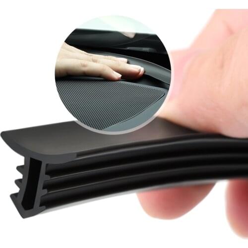 1.6m Car Soundproof Dustproof Sealing Strip For Fiat 500 Opel Insignia Suzuki Swift Sx4 Hyundai Ix35 Creta Ix25 Nissan Juke
