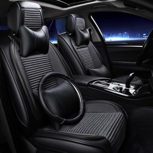 TO YOUR TASTE auto accessories car seat covers linen cushion for Foton Sauvana tunland GRATOUR ix7 ix5 im6 im8 GT trendy healthy