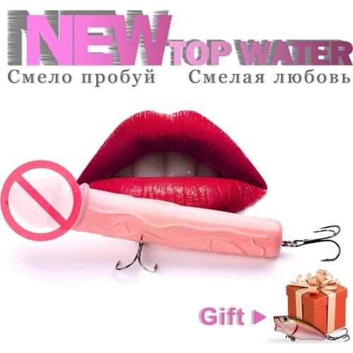 Banshee 150mm 43g Penis Lure Topwater Lure Crankbait Fishing Lures Pike Wobbler For Fishing Topwater Sea Hard Bait Artificial