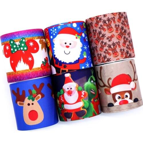 Free shipping 2019 new arrival ribbons Hair Accessories ribbon 10 yards printed grosgrain ribbons 31697