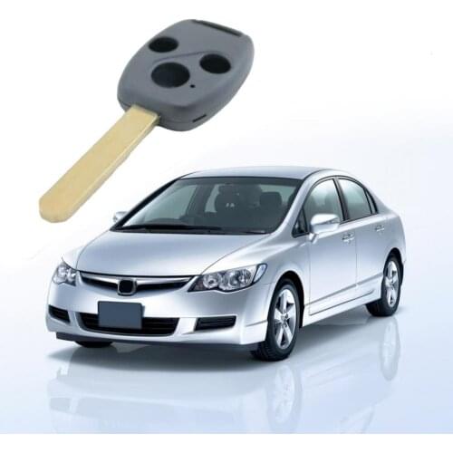 Remote Key Case 3 Buttons Waterproof Metal ABS Shell Fob Shell Cover for Honda A-ccord Civic Jazz skoda octavia chevrolet cruze