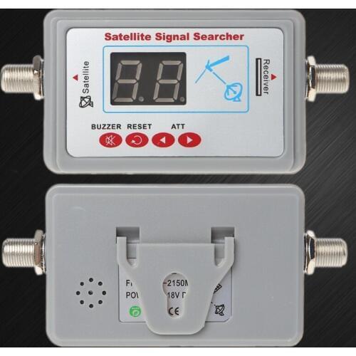 Digital TV Antenna Satellite Signal Finder Meter Searcher LCD Display SF-95DL
