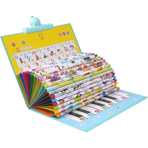 Children Point To Read Audio Books Early Education Machine Children Learn Baby Educational Toy Point Reading Sound Toys