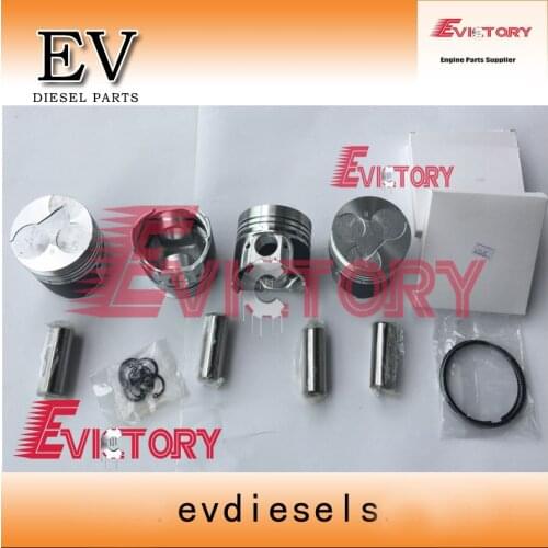 EV For Bobcat skid loader V1305 V1305T piston + piston ring set