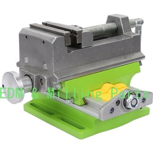 CNC Milling Machine Heavy Duty 3" Cross Drill Press Vise Slide Milling X-Y 2 Way Clamp Vice Machine For Milling Bridgeport