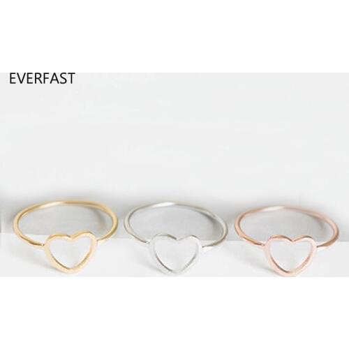 3pc/Set Cute Big Heart Ring Fashion Love Rings Set Women Girls Party Jewelry Accessories Gift Anillos Mujer Free Shipping