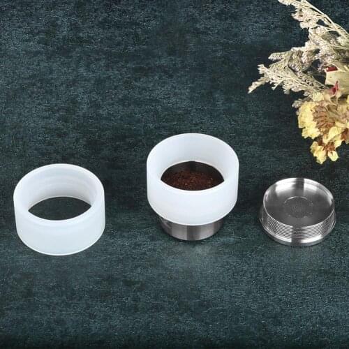 Reusable Coffee Powder Dosing Ring for Nespresso K-fee Capsule Barista Tools