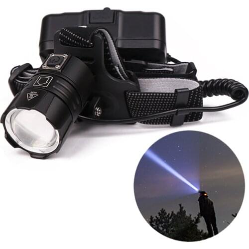 Powerful LED Headlamp USB Torches Lamp Headlight Rechargeable Flashlight Zoom Head Torch Light