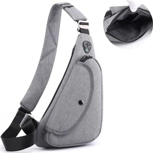 Mens Shoulder Chest Bag Sling Sports Travel Waterproof Casual Durable Purse Messenger Bag for Phone Motorcycle Bags K104