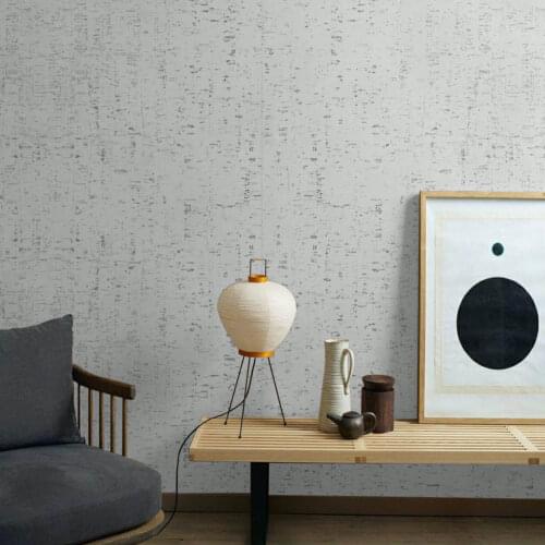 MYWIND Wallcovering 2021 New Design Natural Wood Cork Wallpaper Modern White Wallpaper For Home Decor