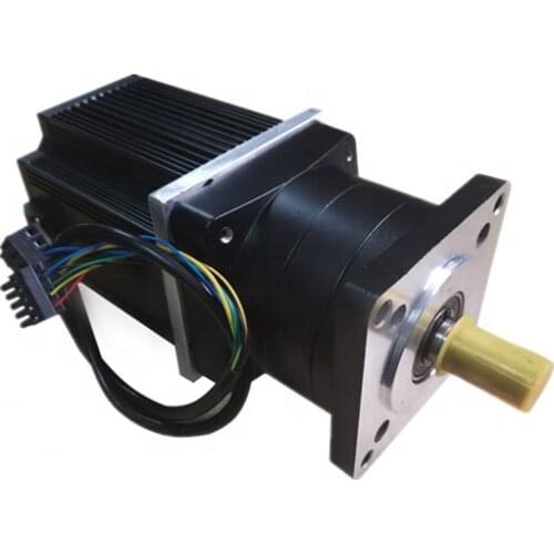Nema 34 86mm 48V 3000RPM 220W brushless dc motor with planetary gearbox