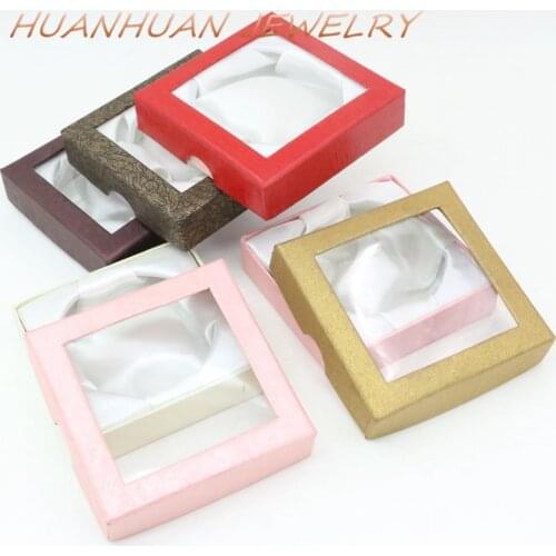 New Trendy Gift Jewelry Packaging Box Christmas Festival Gifts Decoration Necklace Bracelet Jewelry Display Box Supplies B3445