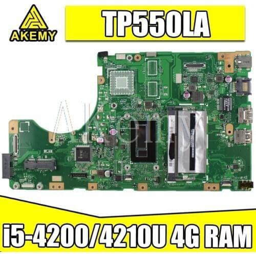 New SAMXINNO TP550LA mainboard For Asus TP550LA TP550LJ TP550LD TP550LN motherboard 100% Tested OK i5-4200/4210U 4G RAM GM