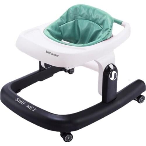 Adjustable Baby Walker Anti O-leg Rollover Girl Boy Baby Assisted Sliding Foldable Walker Outdoor Toys for Toddlers