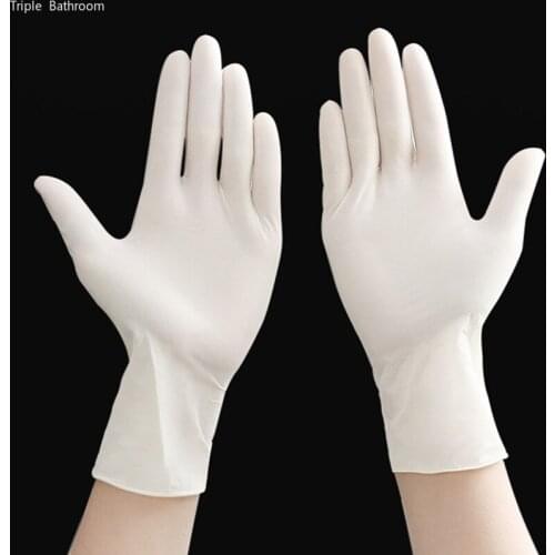 Triple Bathroom Household Rubber Gloves