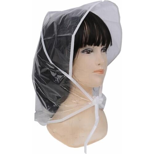 Creative Plastic Rain Hat Cap Coat Raincoat Women Men Kids Gifts Universal Use Hiking Fishing Rains Waterproof Windproof Hats