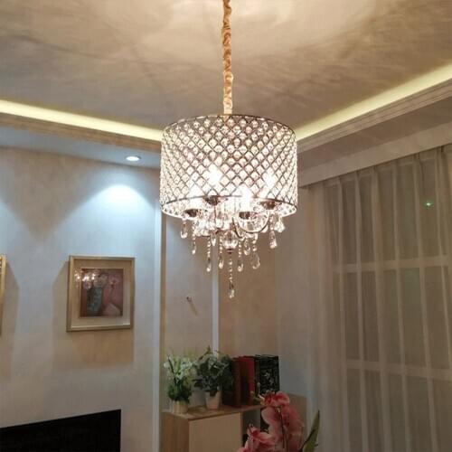 Vintage lumen Crystal Pendant Lights