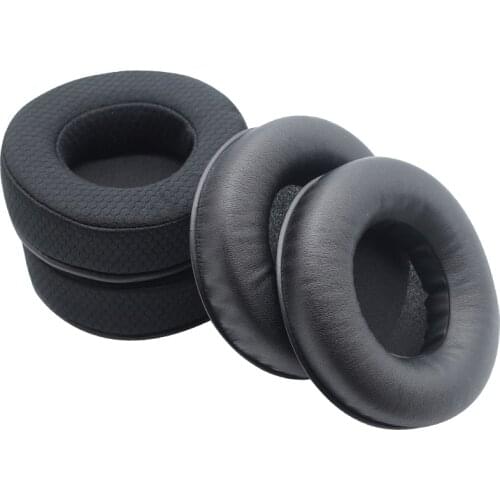 Replacement 1 Pair Ear Pads PU Leather or Mesh Fabric Soft Cushion For Razer Kraken Pro V1. Gaming Headset