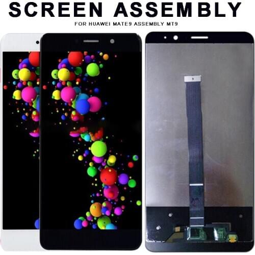 POHIKS 1pc LCD Display Touch Screen Digitizer Assembly Mobile Phone Screens Replacement Accessories For H-uawei Mate 9 Lite