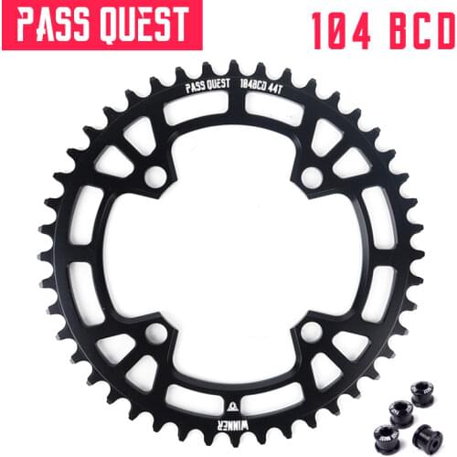 PASS QUEST 104BCD MTB mountain bike bicycle narrow wide chainring sprocket 32T 36T 40T 42T 46T 48T crankset tooth plate parts