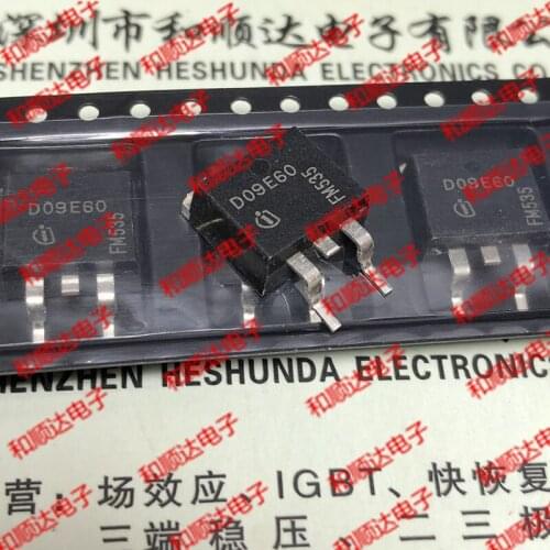 10pcs/lot D09E60 IDB09E60 TO-263 Fast 600V 9A