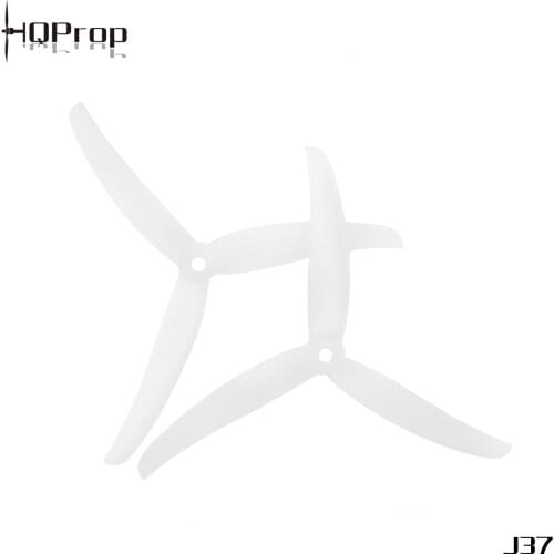 2Pairs HQPROP Juicy J37 4937 4.9X3.7X3 3-Blade PC Propeller for RC FPV Racing Freestyle 5inch Drones Replacement DIY Parts