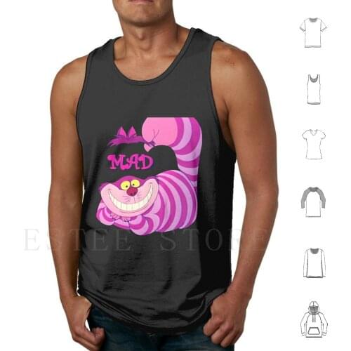 Alice In Tank Tops Vest Sleeveless Alice In Grin Mad