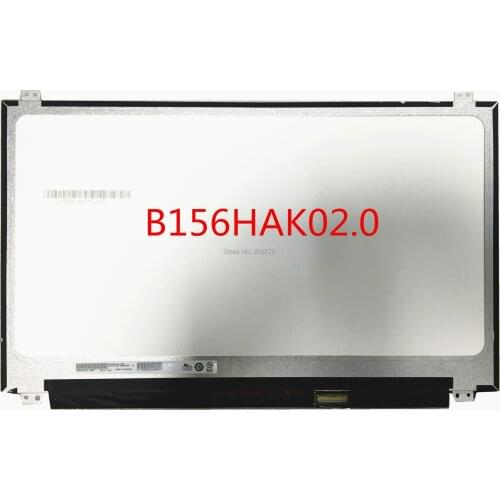 Free shipping B156HAK02.0 With Touch Screen Digitizer 1920*1080 LCD Screen Matrix for 15.6''laptop lcd screen replacemen 40 Pins