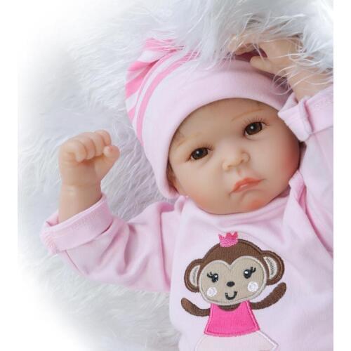 Bebes reborn NPKCOLLECTION brand silicone reborn baby dolls toys for children gift cute real alive baby doll reborn