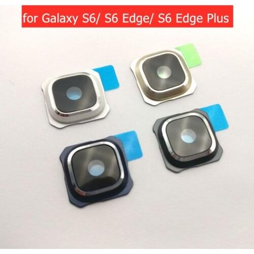 For Samsung Galaxy S6/ S6 Edge/ S6 Edge Plus Camera Glass Lens Frame Holder Back Rear Camera Glass Lens Holder Repair Parts