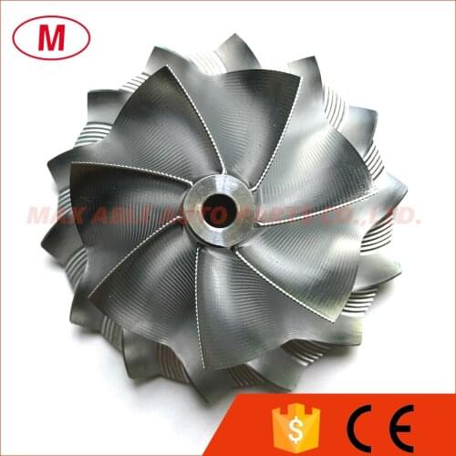 GT3584 Upgrade 61.33/84.00mm 7+7 blades Racing Performance Turbo Billet compressor wheel/Aluminum 2618/Point Milling wheel