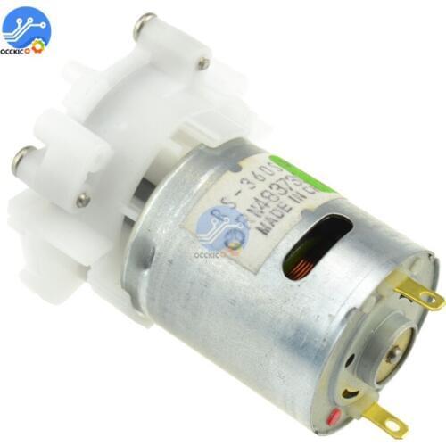Mini Water Gear Priming DC 3-12V RS-360SH Spray Pumping Motor Aquarium top
