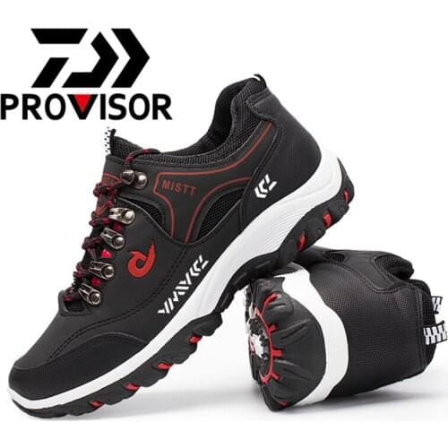 New Daiwa Mens Fishing Shoes Autumn Hiking Boots Outdoor Sports Sneakers Dawa Spring Mountaineering Climbing and Walking Shoes