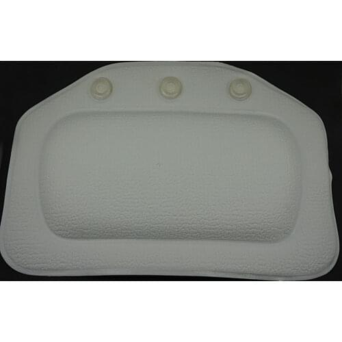 Bathtub headrest Non-Slip Spa Bath Tub Pillow Shoulder Neck Pillows & Suction Cups Waterproof Bath Pillow Bathroom Products