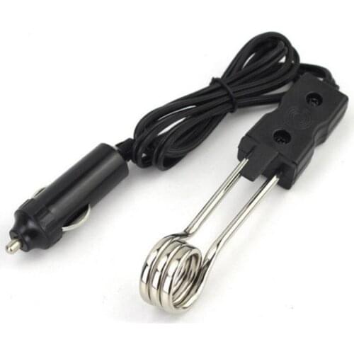 Portable 12V Car Immersion Heater Auto Vehicle Electric Tea Coffee Water Heater чайник электрический термос с подогревом термос