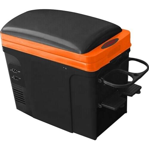 HPIC006A 10L portable black car refrigerator for car 12v