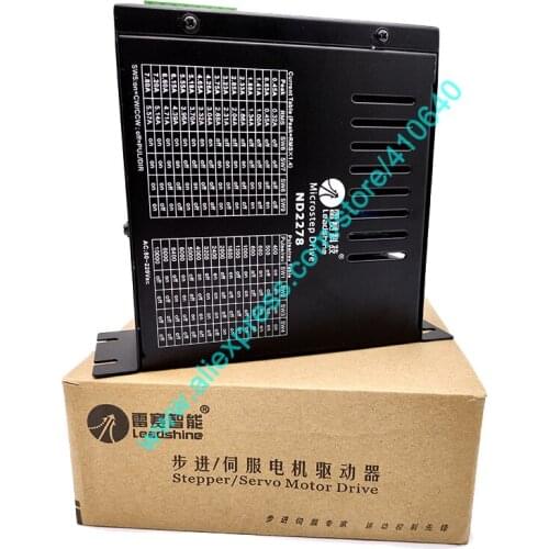 Better Performance New Version Leadshine Stepper Drive ND2278 220 VAC 7.8A Updated From Leadshine Old Step Motor Drive MD2278